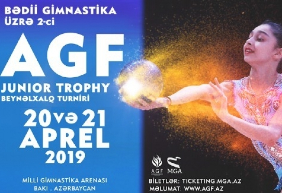 Bakıda keçiriləcək “AGF Junior Trophy” beynəlxalq turnirində 19 ölkədən gimnastlar mübarizə aparacaqlar