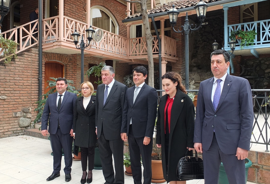 Dövlət Komitəsinin sədri gürcü nazirlə görüşüb