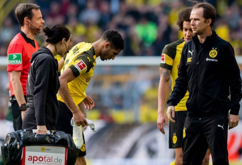 “Borussiya Dortmund”un müdafiəçisi Əşrəf Hakimi üçün mövsüm başa çatıb