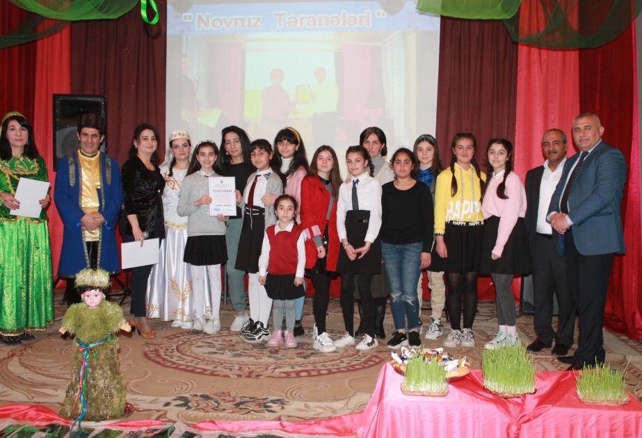 Şəkidə “Novruz təranələri” baxış-müsabiqəsinin qalibləri mükafatlandırılıb