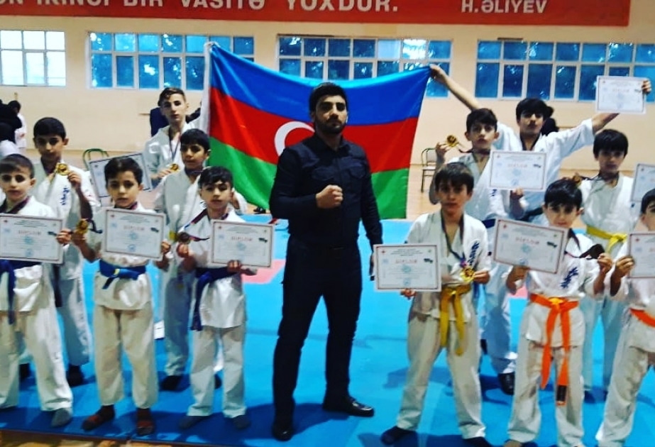 Bərdədə kyokşin karate üzrə respublika kuboku yarışları keçirilib
