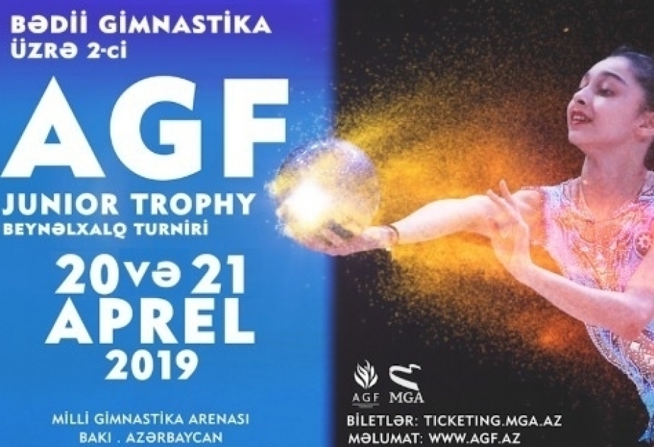 About 130 gymnasts from 19 countries to compete at AGF Junior Trophy in Baku