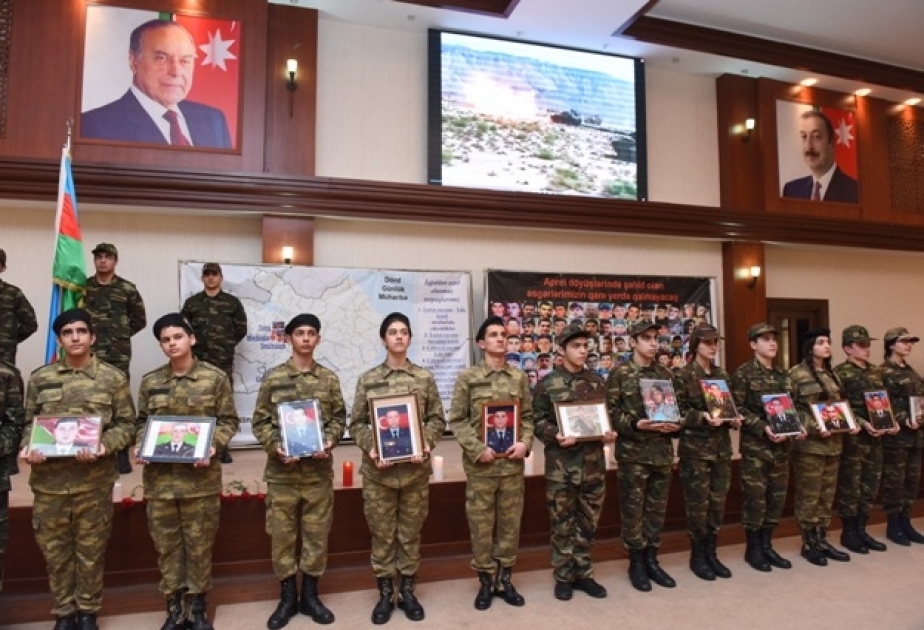 Aprel döyüşlərinin ildönümü ilə bağlı “Qələbəyə gedən yol” adlı tədbir keçirilib