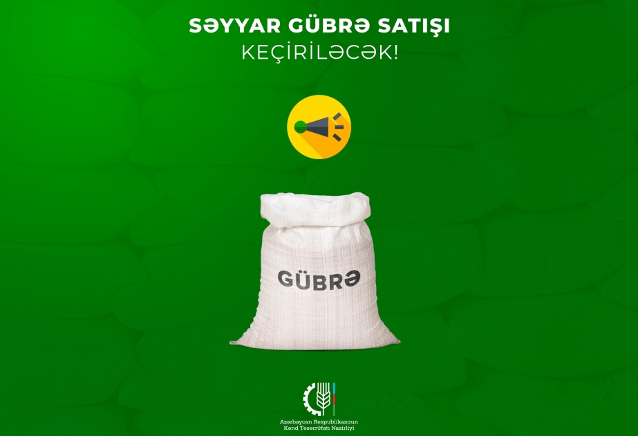 Samuxda azot gübrəsinin güzəştli şərtlərlə səyyar satışı keçiriləcək
