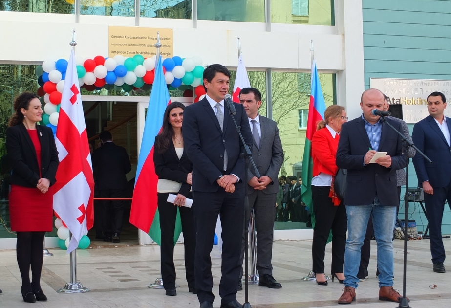 Marneulidə Azərbaycanlıların İnteqrasiya Mərkəzi istifadəyə verilib