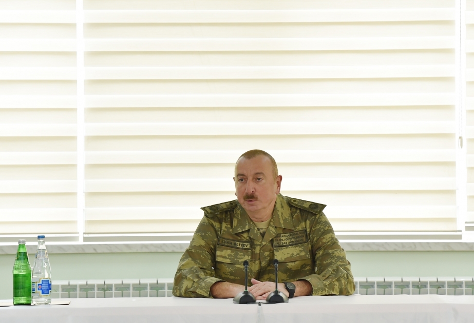 President Ilham Aliyev: To date, the state has provided hundreds of military personnel with apartments