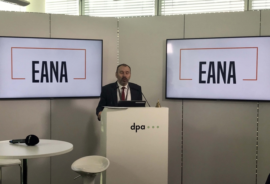 Berlində EANA-nın yeni loqosu təqdim edilib