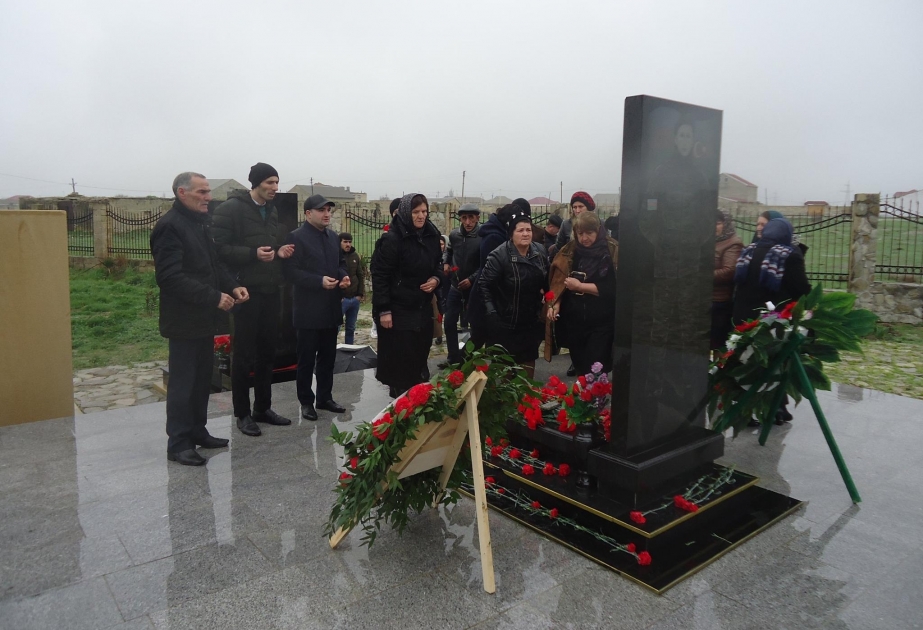 Aprel döyüşlərində şəhid olan gizir Ravil Novruzovun xatirəsi anılıb