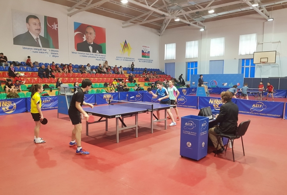 Azyaşlı stolüstü tennisçilər arasında Azərbaycan birinciliyinə yekun vurulub
