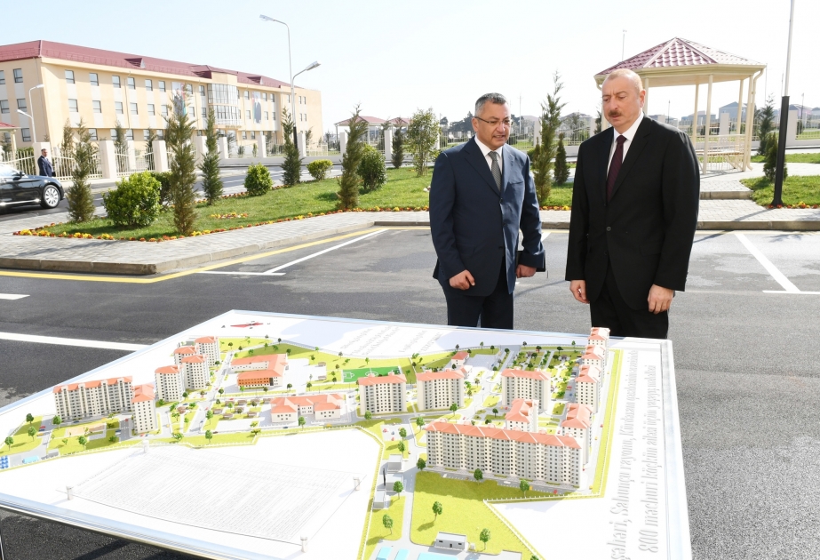 Apertura de un nuevo complejo residencial para familias de desplazados internos