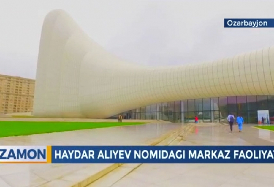 Özbəkistanın “Sevimli” televiziya kanalında Heydər Əliyev Mərkəzi haqqında veriliş yayımlanıb VİDEO