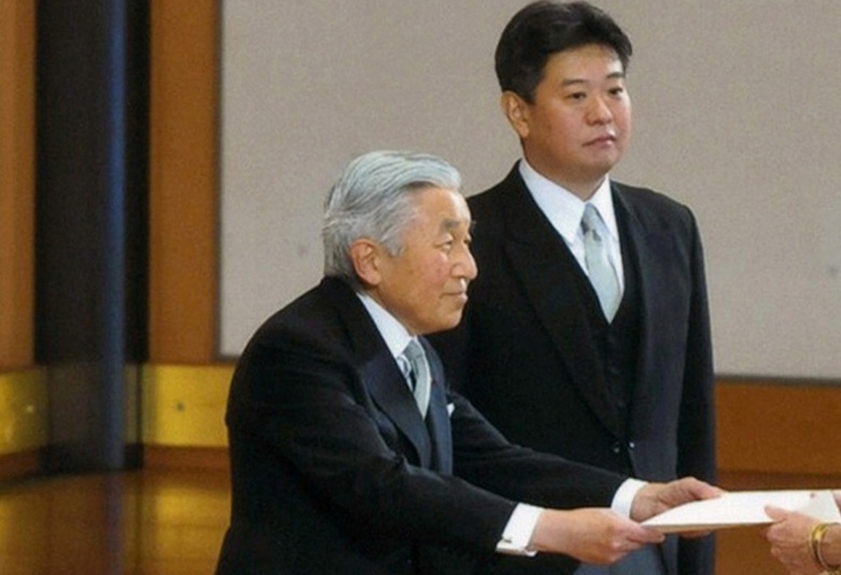 İmperator Akihito son dəfə əcnəbi səfirlərin etimadnaməsinin qəbulu mərasimində iştirak edib