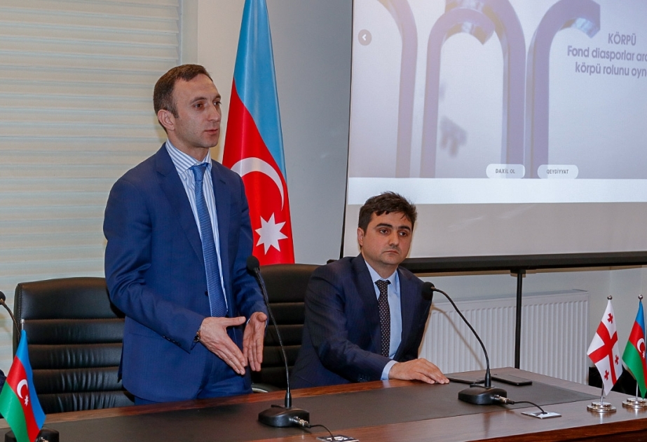 Azərbaycan Diasporuna Dəstək Fondunun Gürcüstanda təqdimatı olub