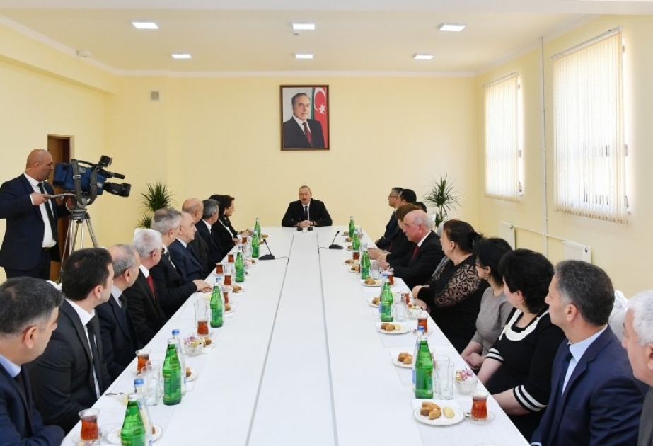 Azərbaycan Prezidenti: Sosial məsələlərin həlli daha da sürətlə gedəcək