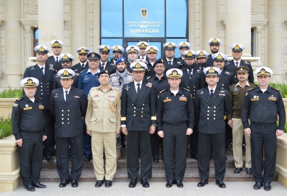 Hochrangige Marineoffiziere zu Besuch in Aserbaidschan
