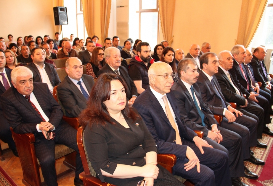 Aqrar Universitetdə professor Hacı Hacıyevin 100 illik yubileyi ilə əlaqədar elmi-nəzəri konfrans keçirilib