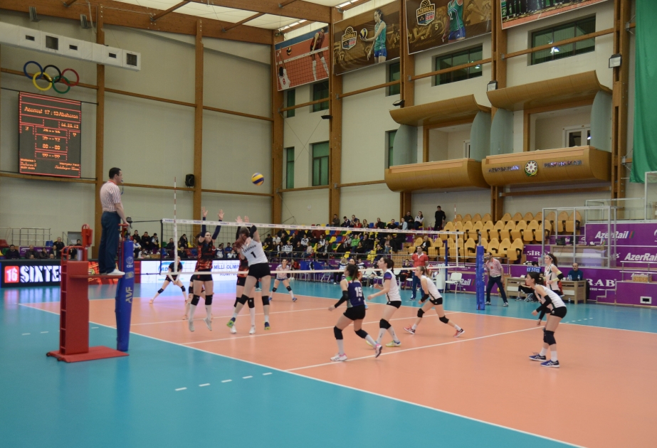 Qadın və kişi voleybolçular arasında Azərbaycan çempionatına yekun vurulub