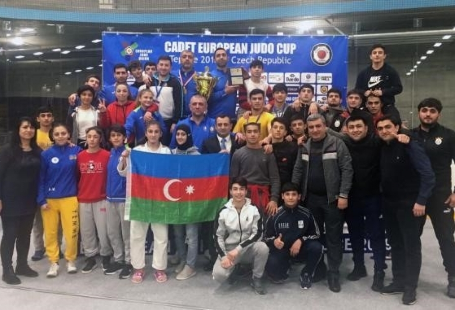 Yeniyetmə cüdoçulardan ibarət komandamız Avropa kubokunun qalibi olub
