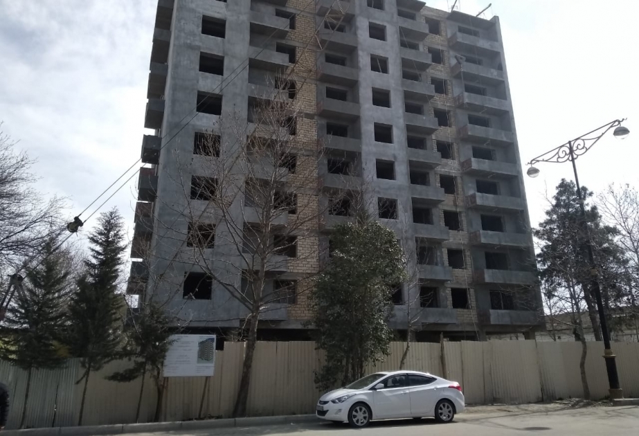 Yevlaxda 45 mənzilli yaşayış binasının inşası bu il başa çatdırılacaq