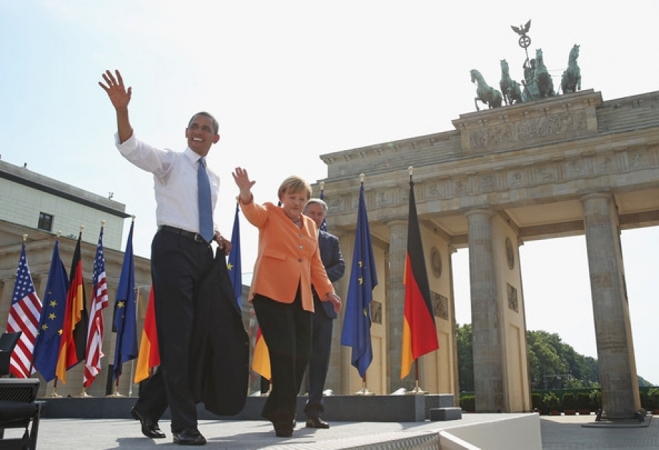 Барак Обама в Германии