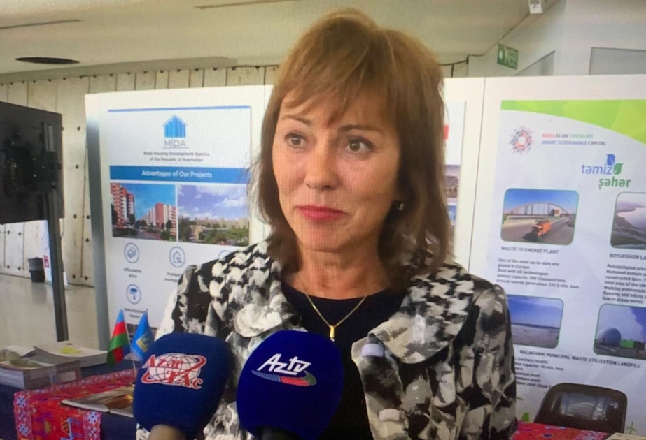 BMT-nin Baş katibinin müavini Olqa Alqayerova: Bakı insanlar üçün daha təmiz və gözəl şəhərə çevrilir VİDEO