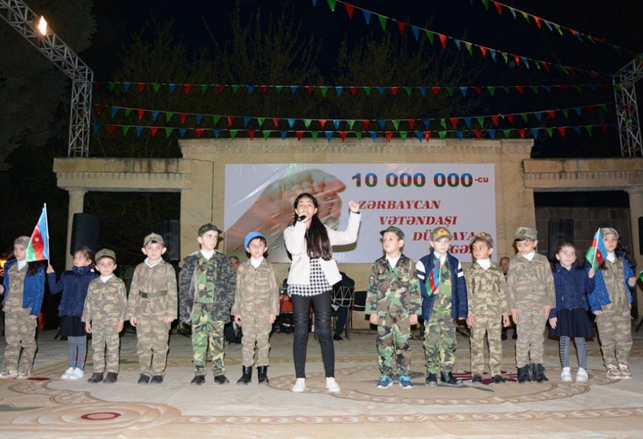 Tərtərlilər Azərbaycanın 10 milyonuncu vətəndaşının dünyaya gəlməsini böyük sevinclə qeyd ediblər