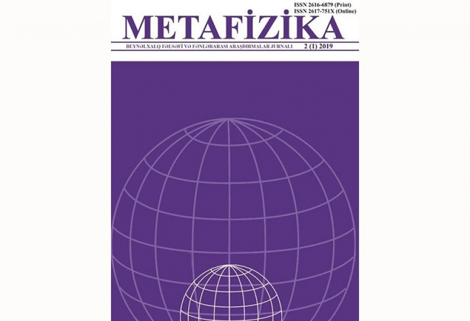 “Metafizika” jurnalının yeni nömrəsi çapdan çıxıb