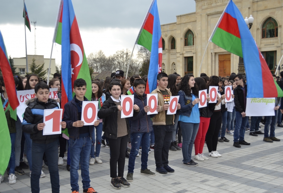 Ölkə əhalisinin sayının 10 milyona çatması münasibətilə İsmayıllıda bayram konserti təşkil edilib
