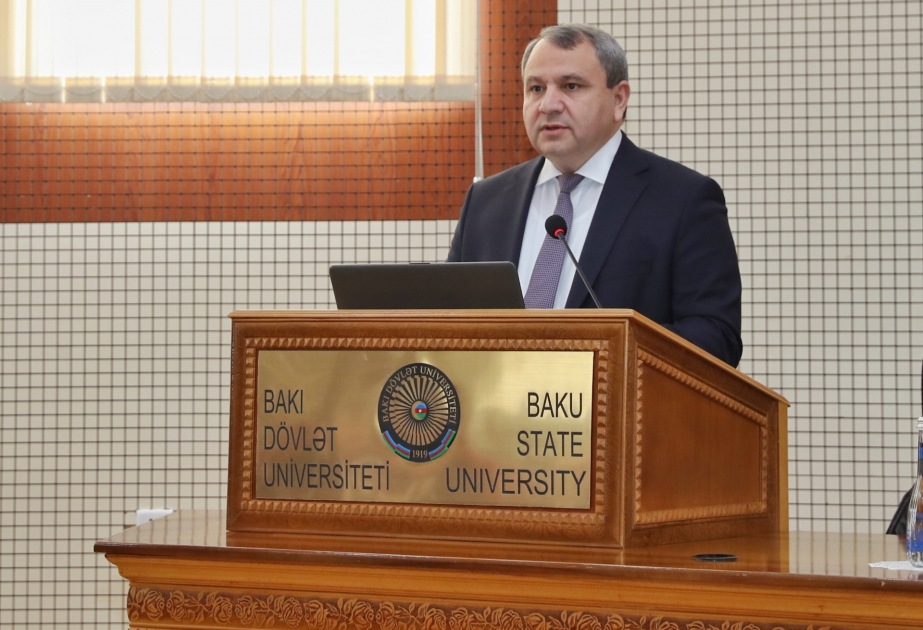 BDU-da “Dövlətin təhlükəsizliyinin təminində gənclərin rolu” mövzusunda konfrans keçirilib