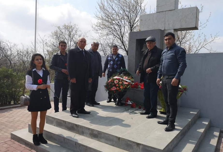 Marneulidə yaşayan soydaşlarımız 9 Aprel qurbanlarının xatirəsini anıblar