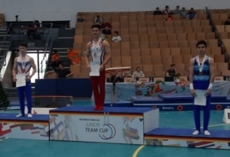 Azerbaijani gymnast wins bronze at International Junior Team Cup 2019
