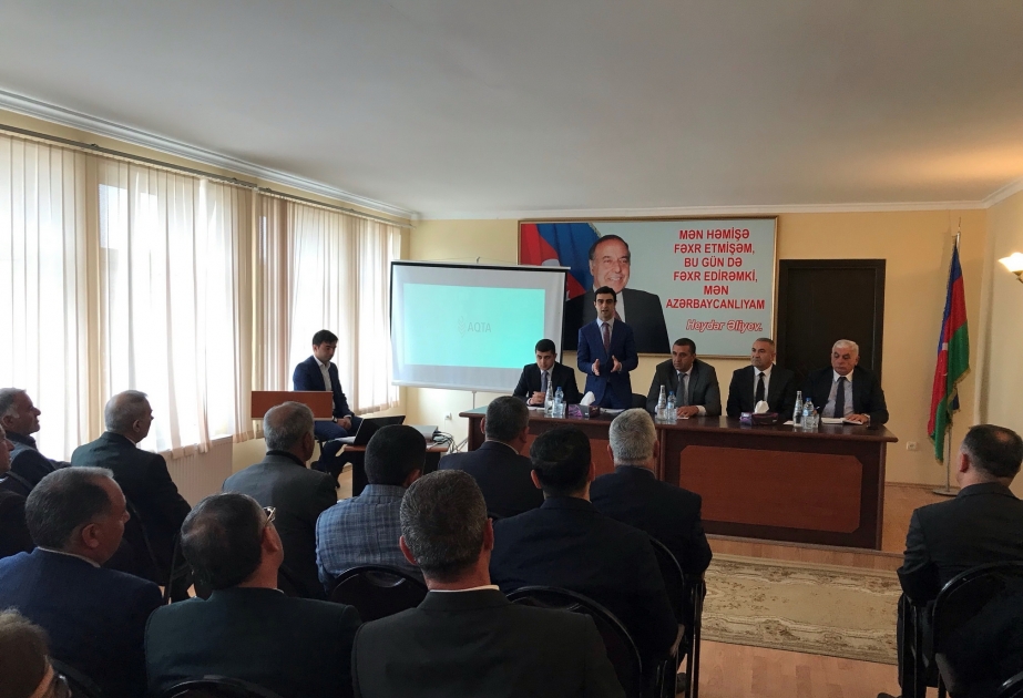 Ağcabədidə sahibkarlarla görüşdə qida təhlükəsizliyi qaydaları haqqında məlumat verilib