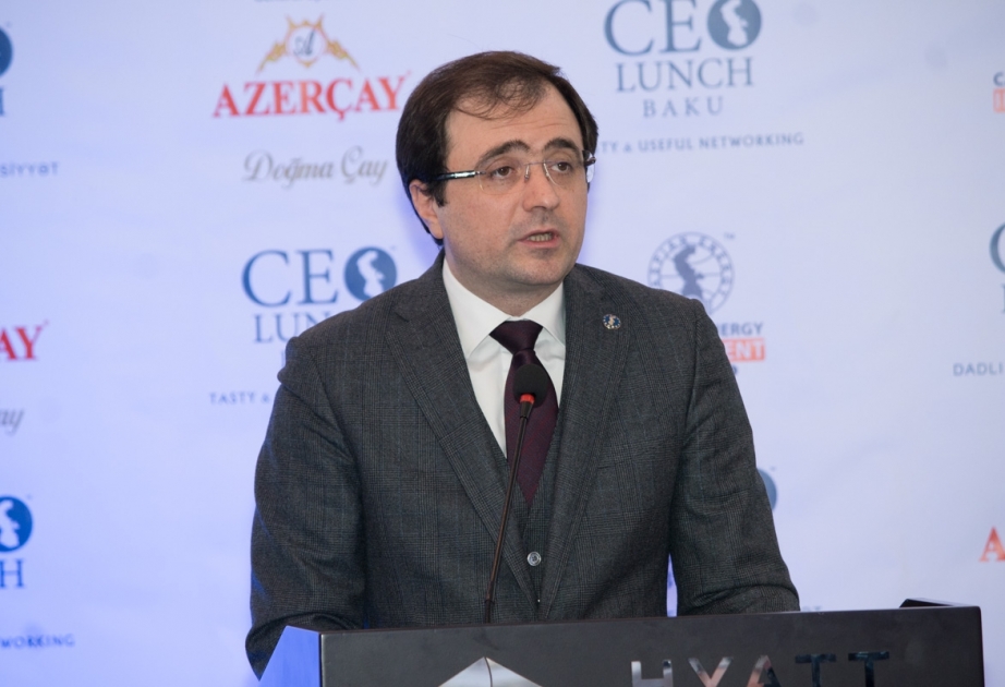 İqtisadiyyat nazirinin müavini “CEO Lunch Baku”nun fəxri qonağı olub