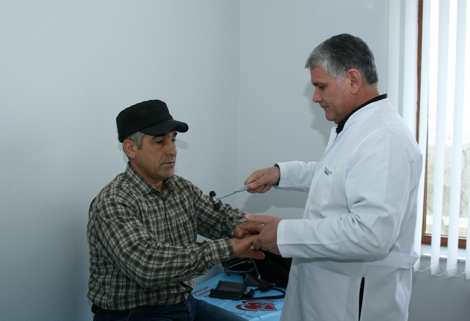 Neftçalanın 26 yaşayış məntəqəsində kütləvi tibbi müayinələr başa çatıb