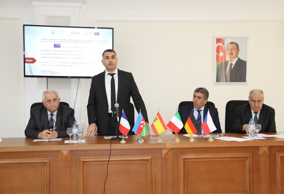 Avropa İttifaqının “Erasmus+” proqramı çərçivəsində icra olunan “Nizami” layihəsinə yekun vurulub
