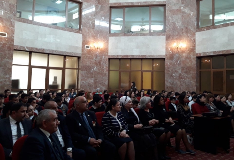 “Mən səninləyəm, ana Vətən” bədii-sənədli filmi nümayiş olunub