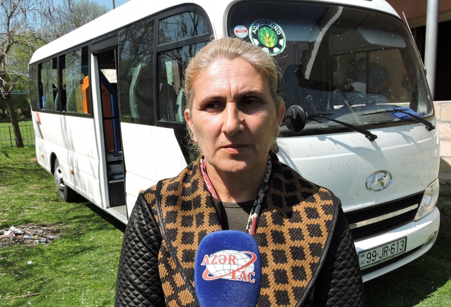 Qaxlı fermer: Gübrələrin güzəştli şərtlərlə səyyar satışı işimizi xeyli asanlaşdırır