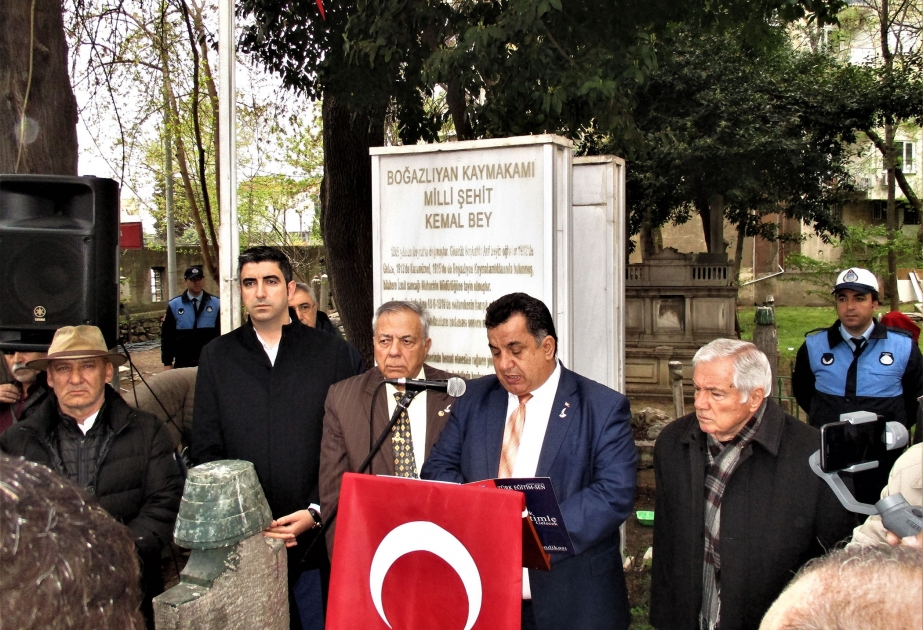 Ermənilərin saxta şikayətləri ilə İstanbulda edam olunmuş Kamal bəyin xatirəsi anılıb