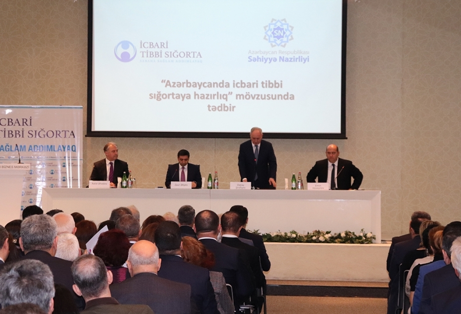 “Azərbaycanda icbari tibbi sığortaya hazırlıq” mövzusunda görüş keçirilib