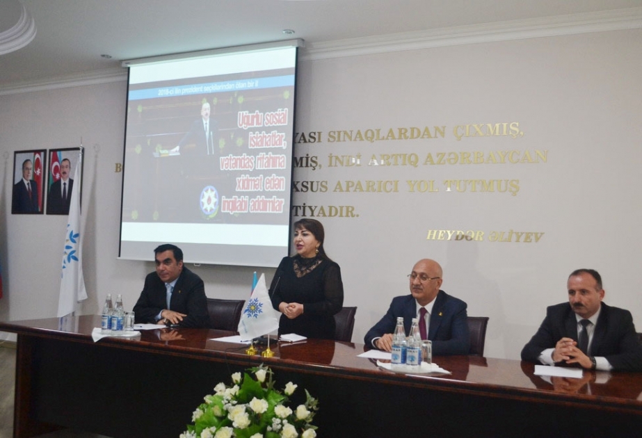 Azərbaycan xalqının bir il öncəki seçimi onun daha parlaq gələcəyini təmin etdi