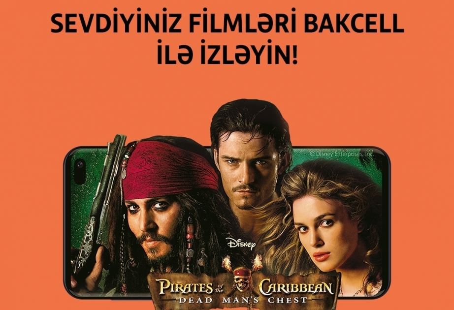 ®  Bakcell subscribers get a free access to thousands of movies