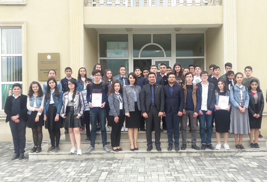 Balakəndə “Nəsimi ili”nə həsr edilən intellektual oyun üzrə rayon liqası yarışları başa çatıb