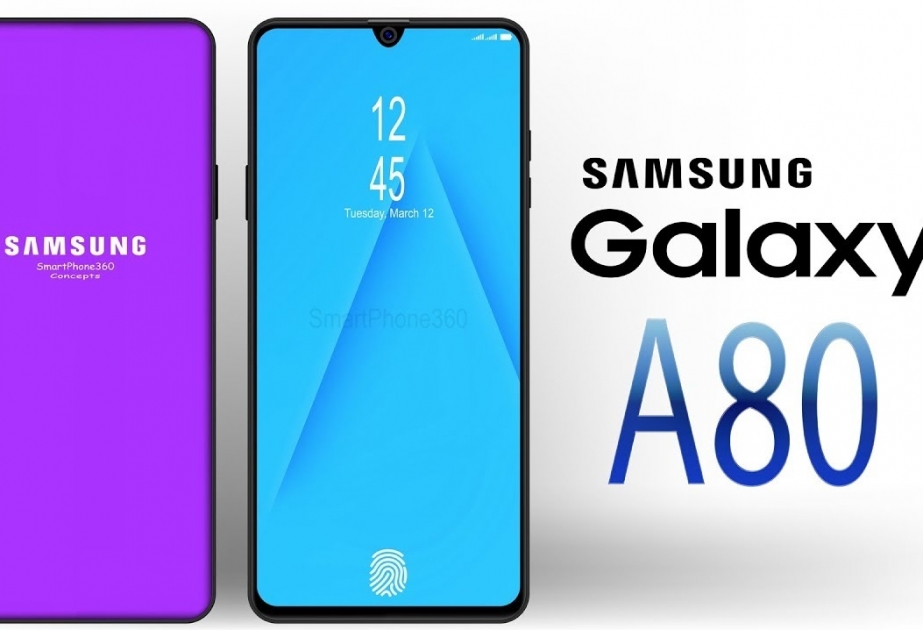 “Samsung” şirkəti fırlanan kameraya malik “Galaxy A80” smartfonunu təqdim edib