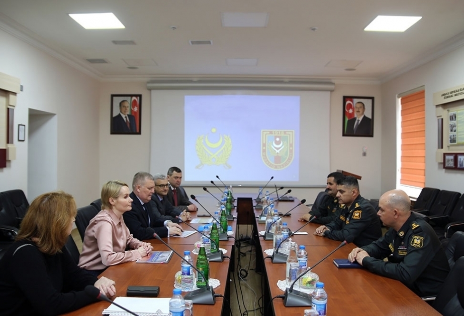 Azerbaijani, Russian military financiers hold working meeting