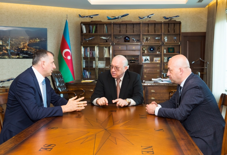 Presidente de AZAL se reúne con el alcalde de Batumi