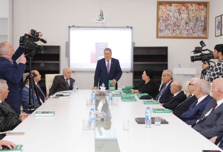 “Qarabağ: ulu vətənimiz” kitabı təqdim edilib