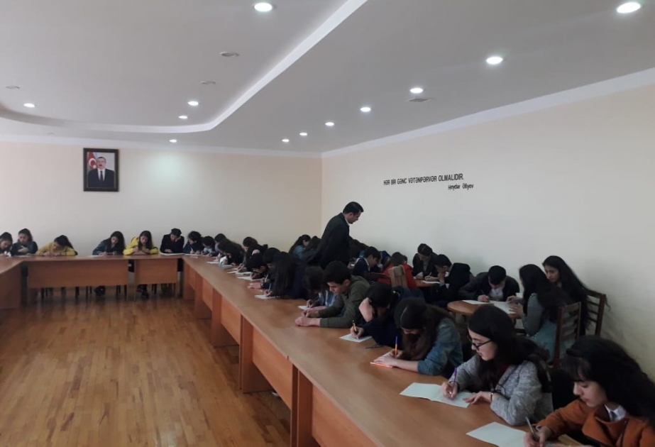 Masallıda şagirdlər arasında keçirilən inşa-yazı müsabiqəsinin qalibləri müəyyənləşib
