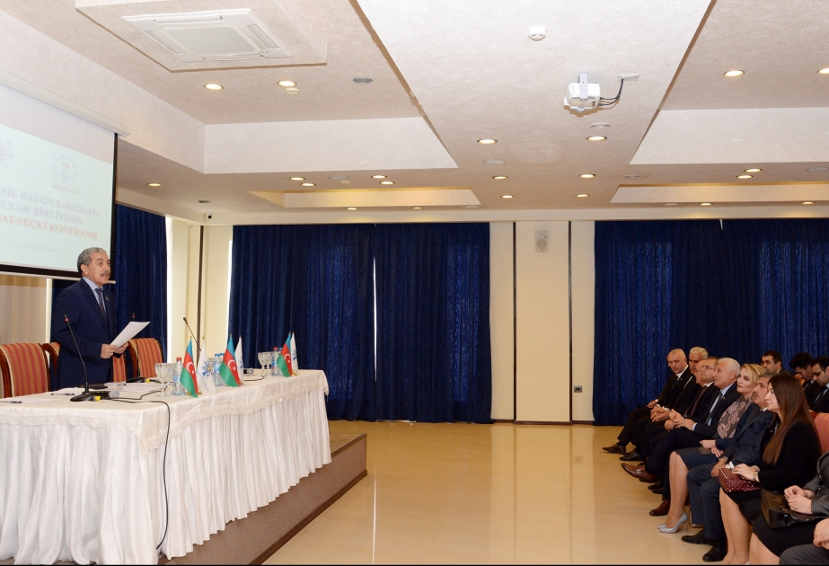 Yeni Azərbaycan Partiyası Səbail rayon təşkilatının gənclər birliyinin V hesabat-seçki konfransı keçirilib