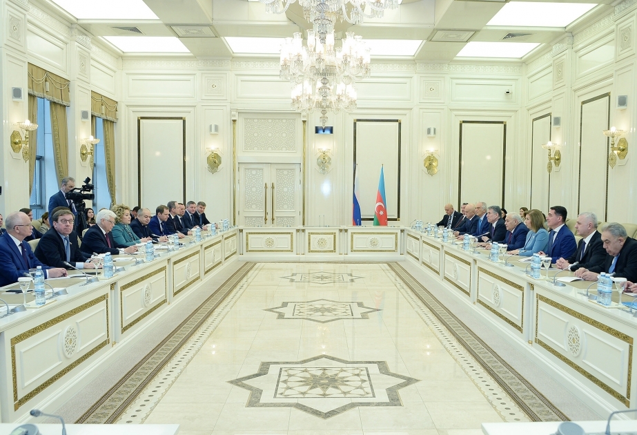 Speaker Valentina Matviyenko: Russia and Azerbaijan are strategic partners