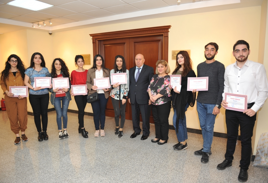 Bakı Mühəndislik Universitetində “Tələbə baharı” festivalının qalibləri ilə görüş